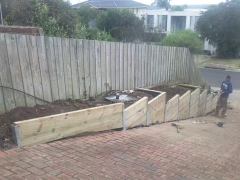 Highton, Geelong Retaining Wall on Driveway « Melbourne Retaining Wall ...